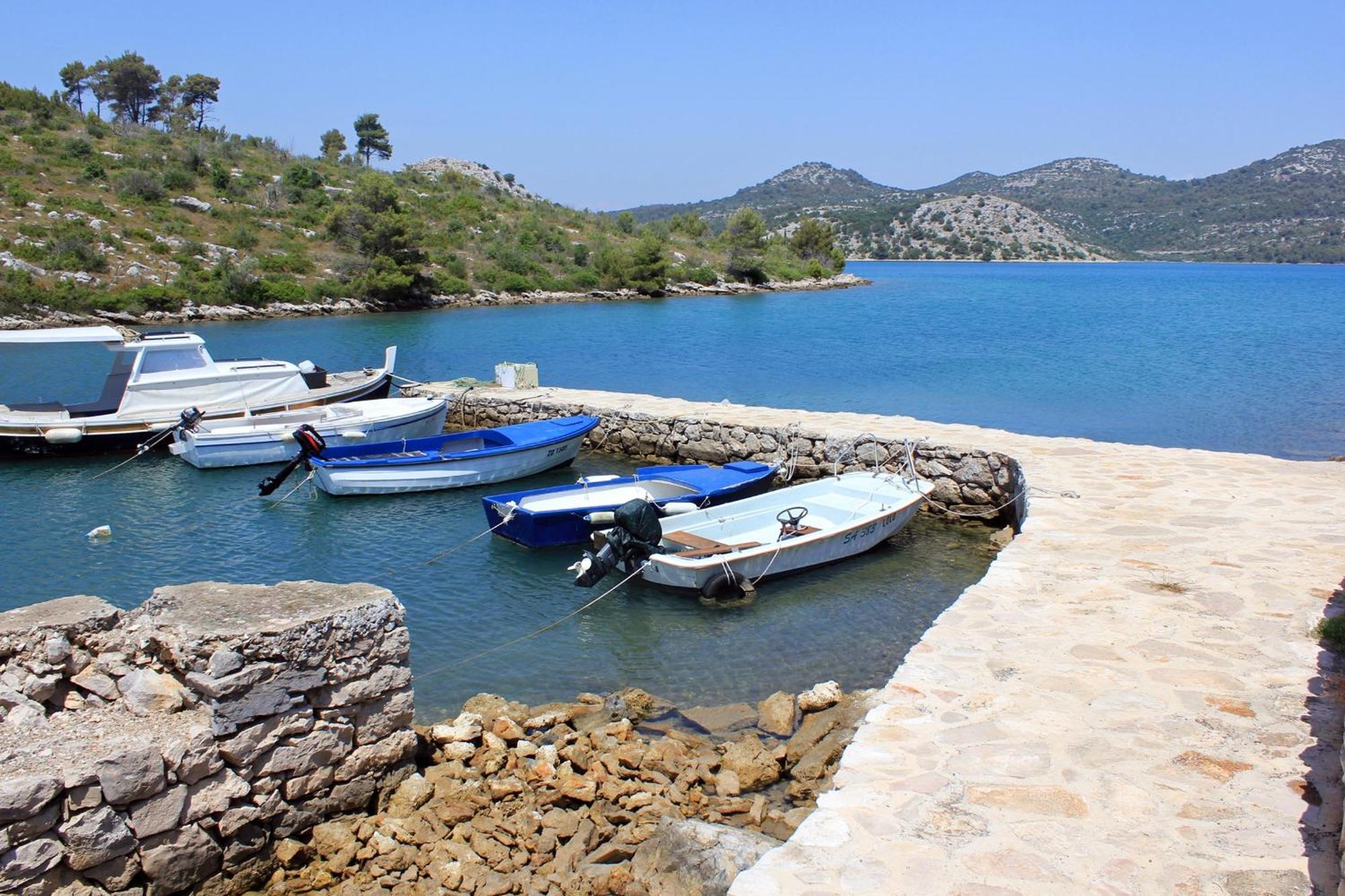 Secluded Fisherman'S Cottage Cove Jaz - Telascica, Dugi Otok - 8143 Sali Exterior photo